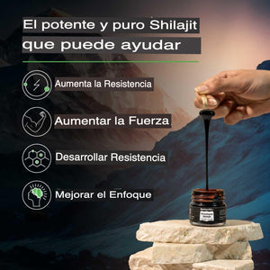 Enérgico y Puro Shilajit Himalaya