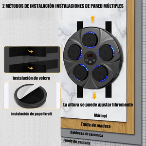 Maquina de Boxeo Musical - Entrenamiento en casa